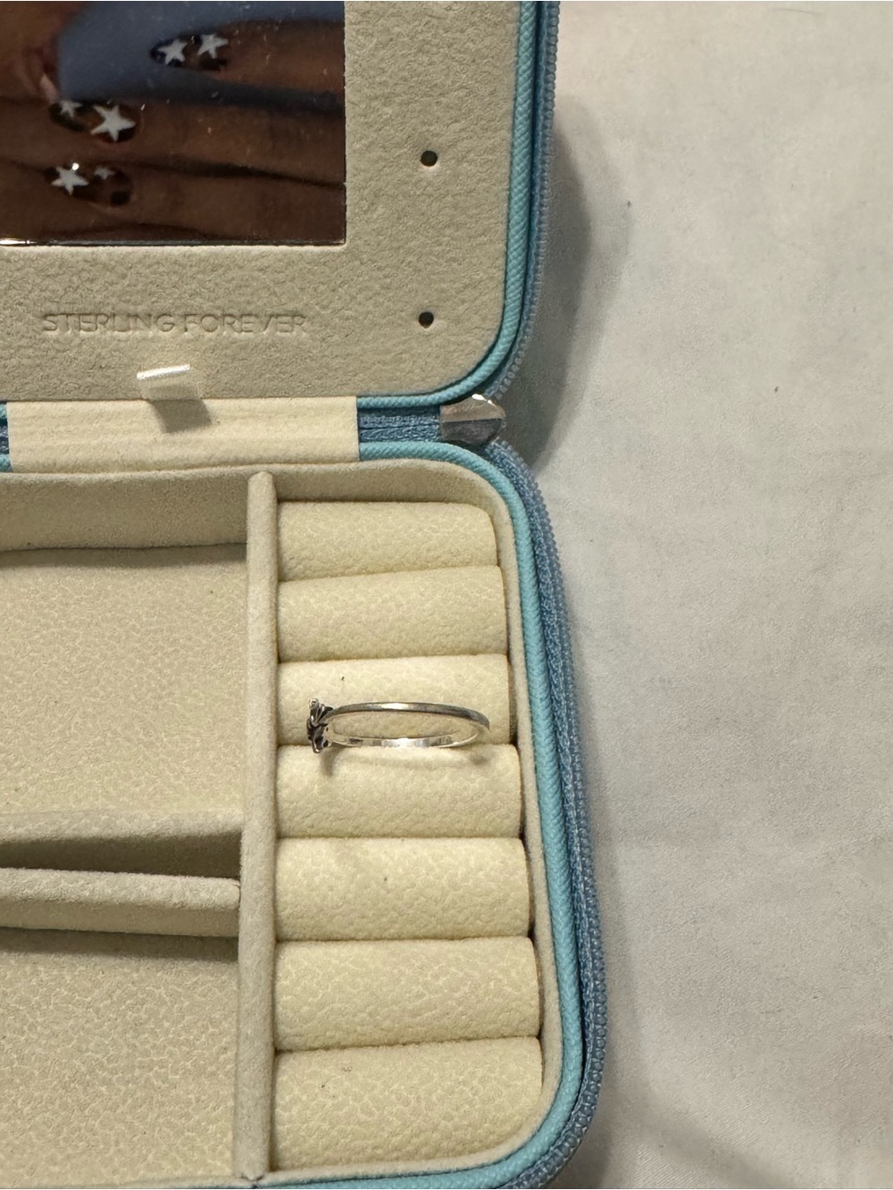 Retired James Avery Sterling Silver 'Texas Is Home' Ring - Picture 5 of 6